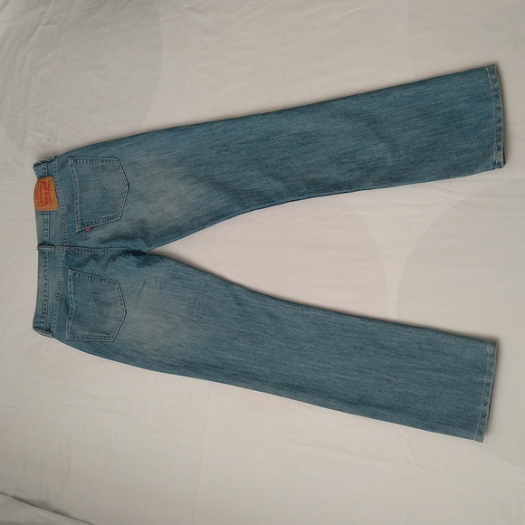 Levi's 511 men's classic slim fit Denim blue jeans 32×32 Mid rise straight leg - Picture 8 of 16